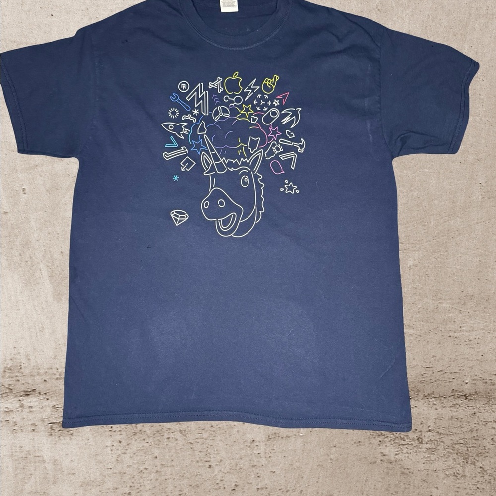 WWDC19 Apple Memoji Unicorn t-shirt